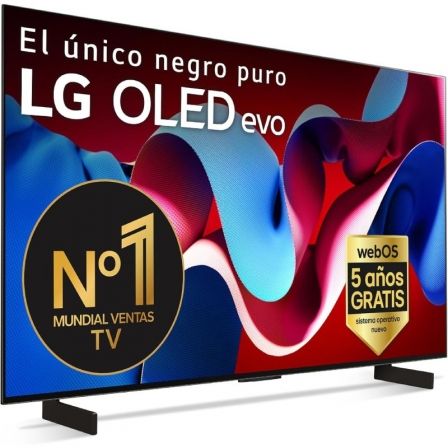 LG OLED42C44LA Televisor OLED evo C4 42 pulg. 4K Smart TV webOS 24